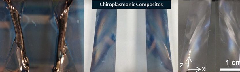 Chiroplasmonic composites