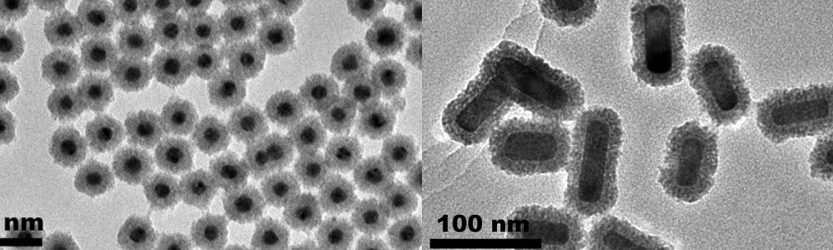Microscopic image of supraparticles